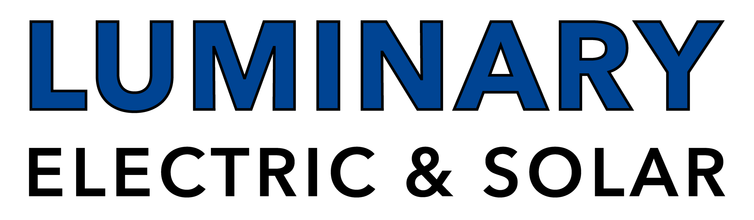Luminary Electric and Solar Logo Text